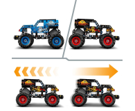LEGO Technic 42219 Monster Jam Grave Digger Ogień i lód - 1473445 - zdjęcie 6